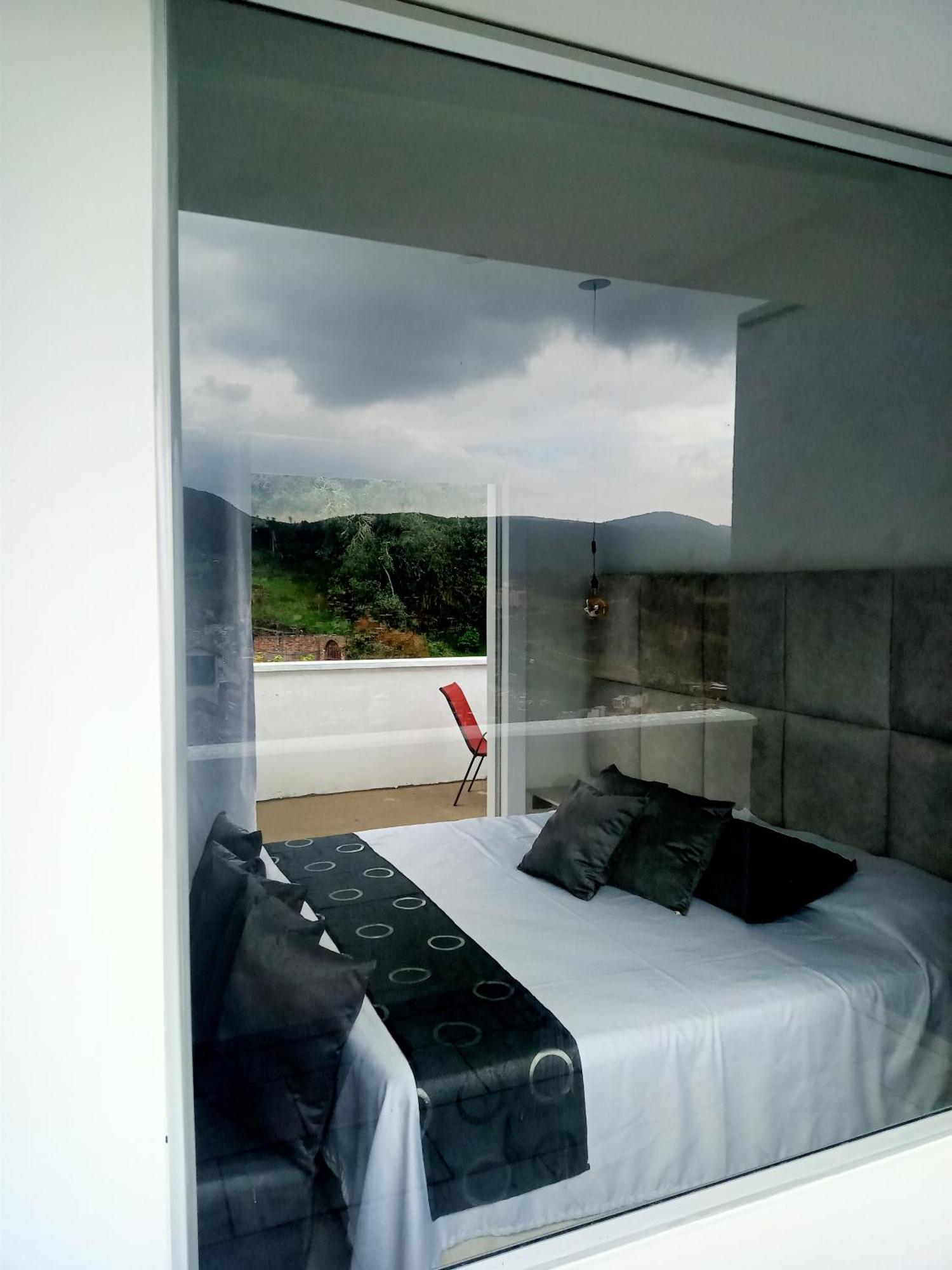 Penthouse Mirador Samsara Bed and Breakfast La Calera Exteriör bild