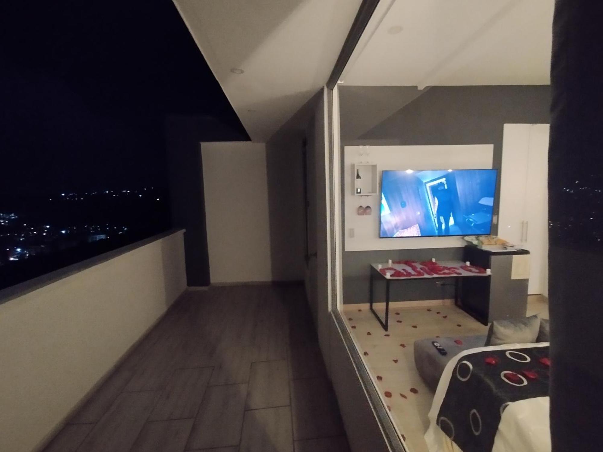 Penthouse Mirador Samsara Bed and Breakfast La Calera Exteriör bild